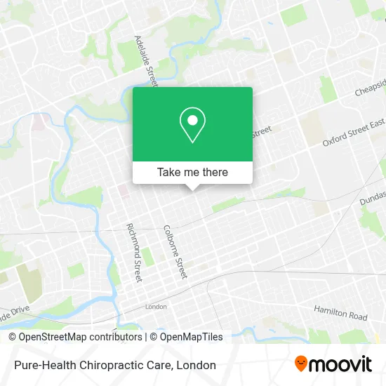 Pure-Health Chiropractic Care map