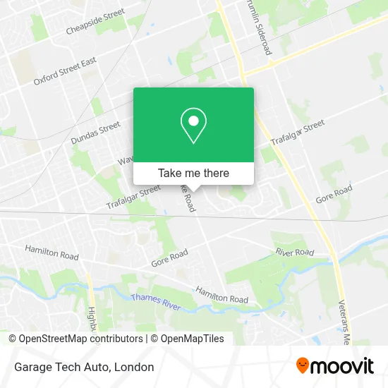 Garage Tech Auto map