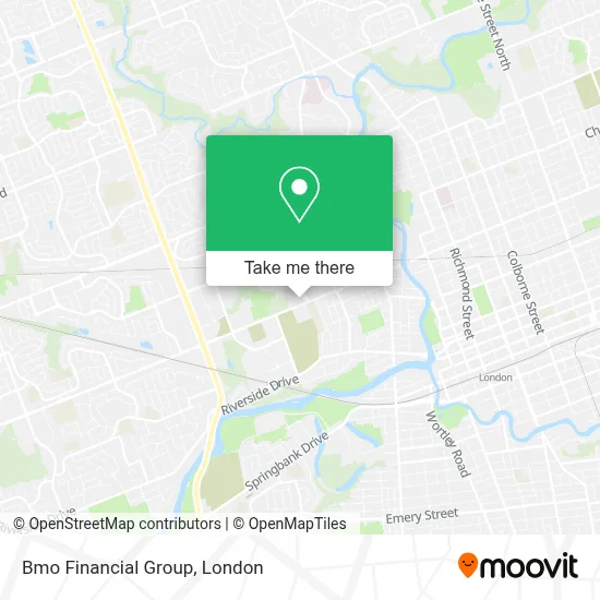 Bmo Financial Group map