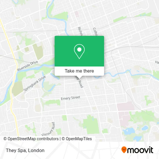 They Spa map