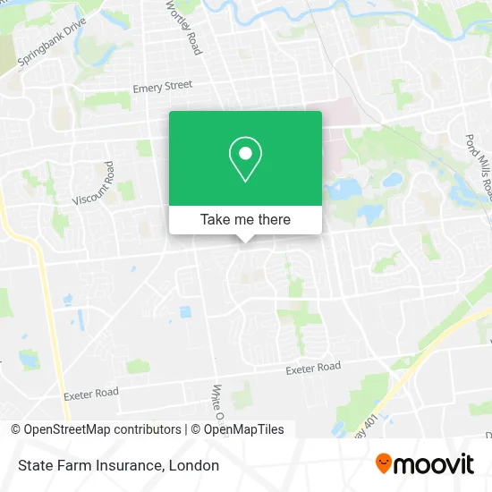 State Farm Insurance map