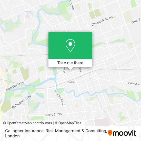 Gallagher Insurance, Risk Management & Consulting map
