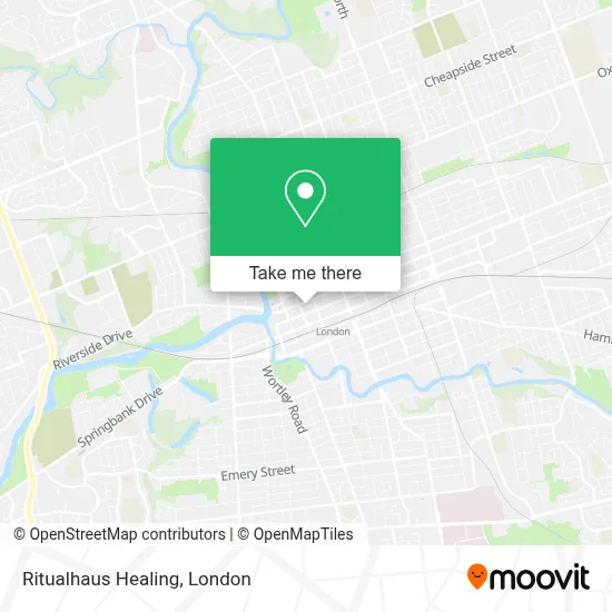 Ritualhaus Healing map