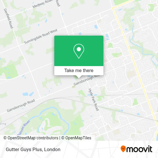 Gutter Guys Plus map