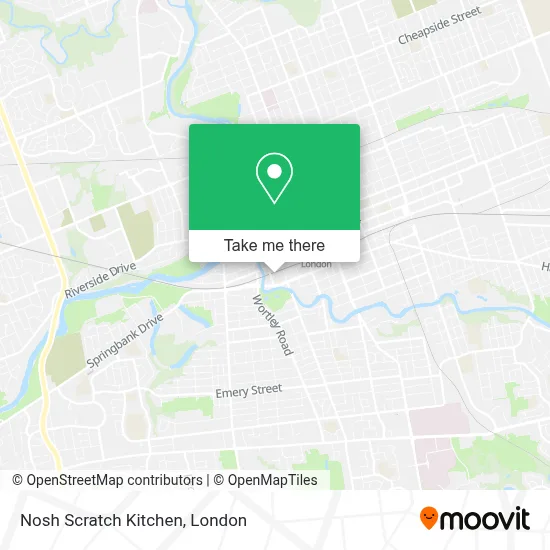 Nosh Scratch Kitchen map