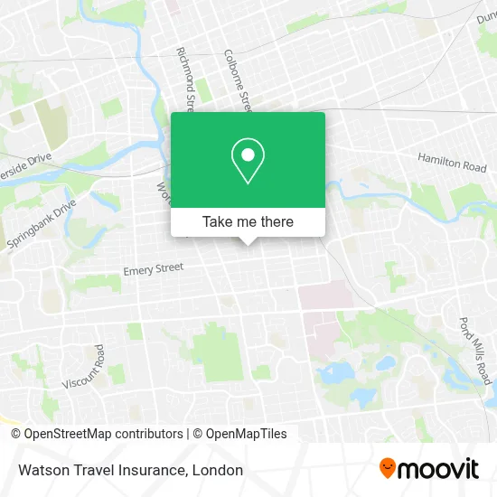 Watson Travel Insurance map