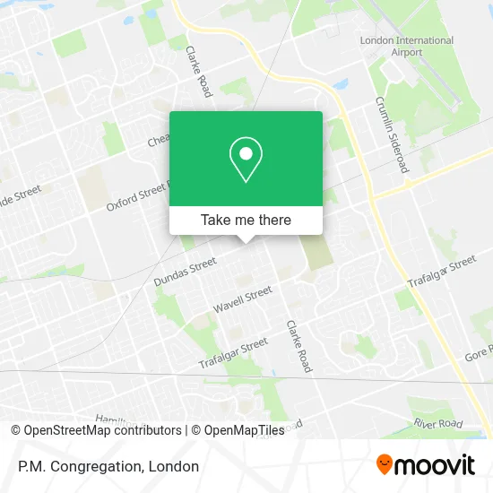P.M. Congregation map
