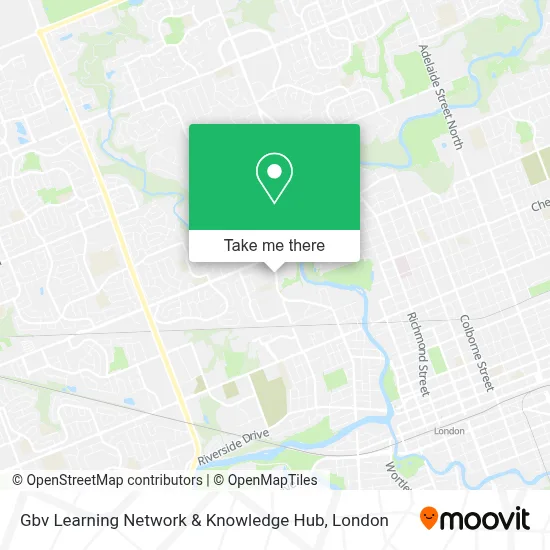 Gbv Learning Network & Knowledge Hub map