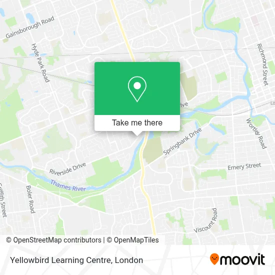 Yellowbird Learning Centre map