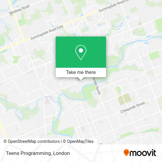 Teens Programming map