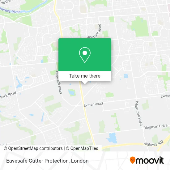 Eavesafe Gutter Protection map
