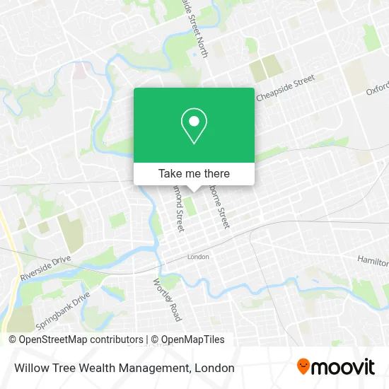 Willow Tree Wealth Management map