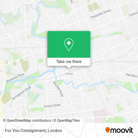 For You Consignment map