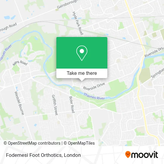 Fodemesi Foot Orthotics map