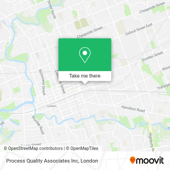 Process Quality Associates Inc map