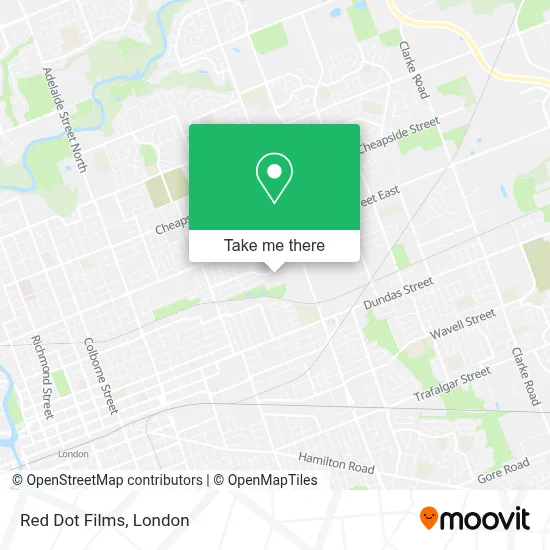 Red Dot Films map