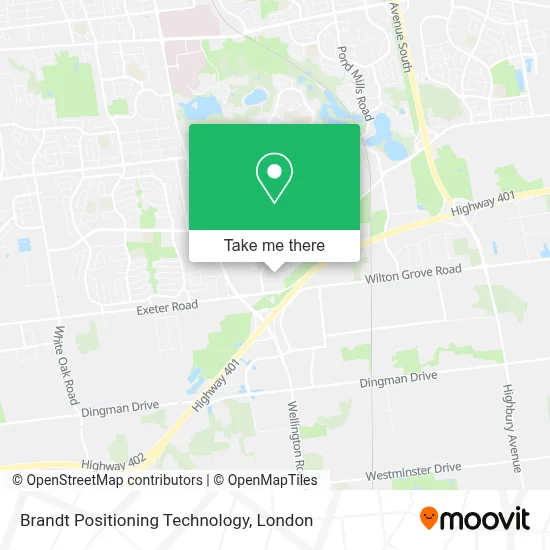 Brandt Positioning Technology map