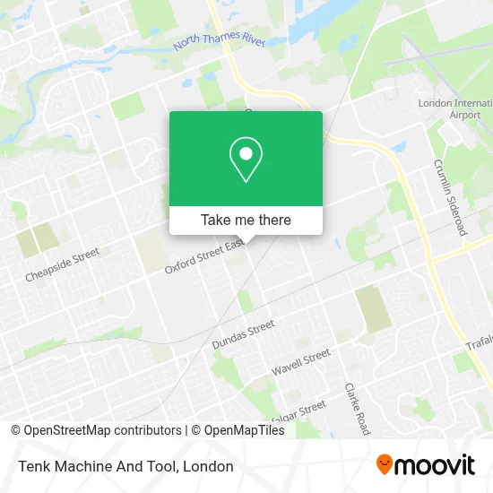 Tenk Machine And Tool map