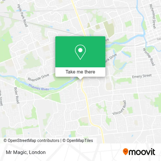 Mr Magic map