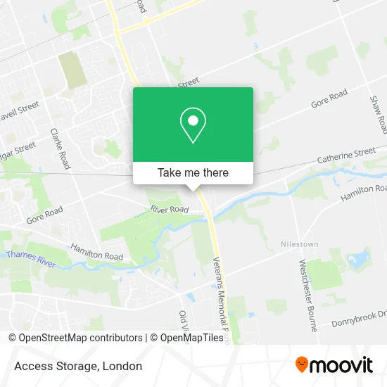 Access Storage map