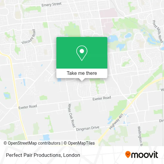 Perfect Pair Productions map