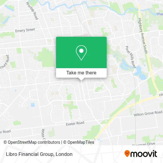 Libro Financial Group map