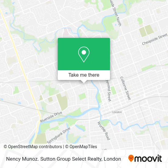 Nency Munoz. Sutton Group Select Realty map