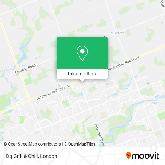 Dq Grill & Chill map