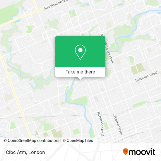 Cibc Atm map