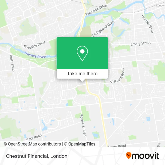Chestnut Financial map