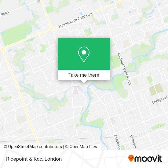 Ricepoint & Kcc map