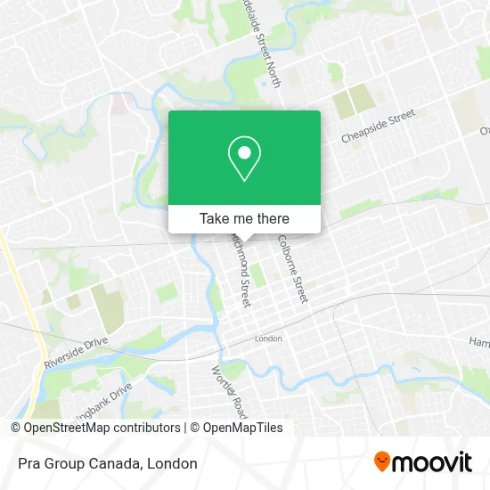 Pra Group Canada map
