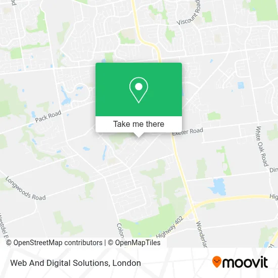 Web And Digital Solutions map