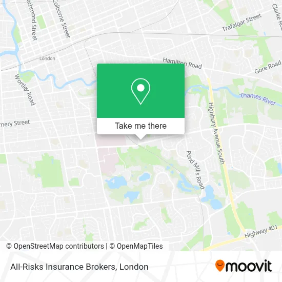 All-Risks Insurance Brokers map