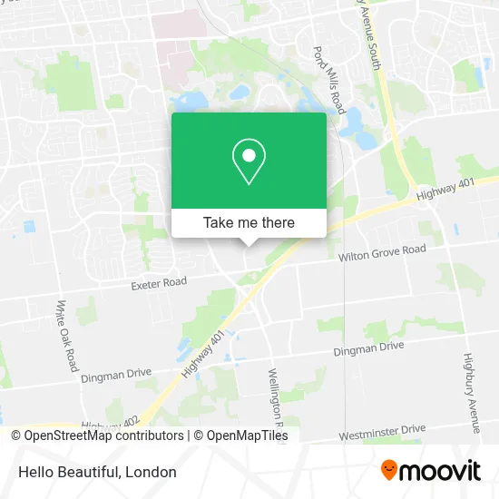 Hello Beautiful map