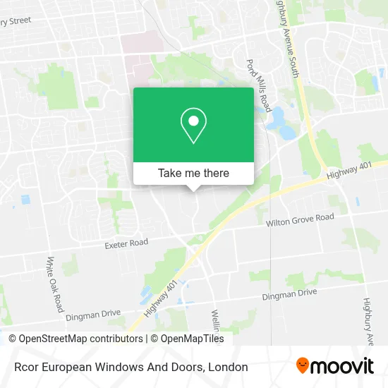 Rcor European Windows And Doors map