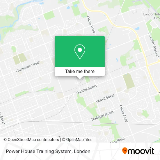 Power House Training System map