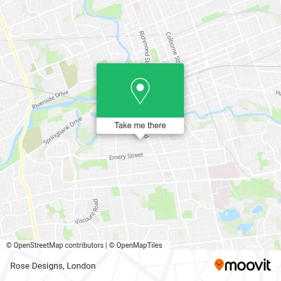 Rose Designs map
