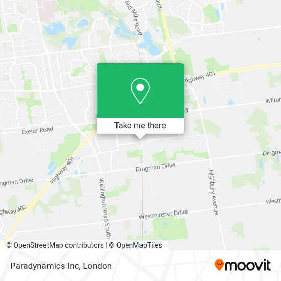 Paradynamics Inc map