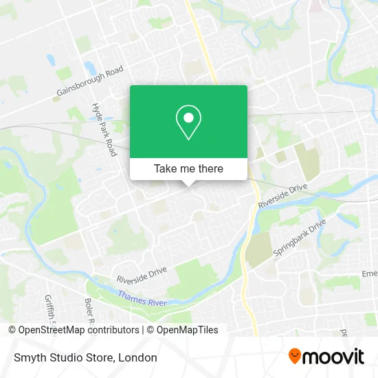 Smyth Studio Store map