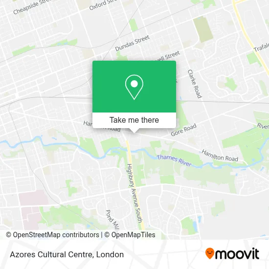 Azores Cultural Centre map