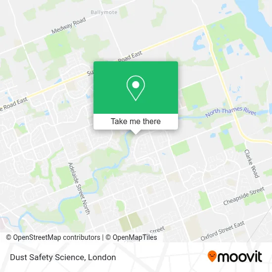 Dust Safety Science map