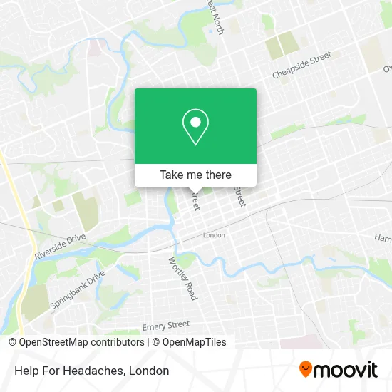 Help For Headaches map