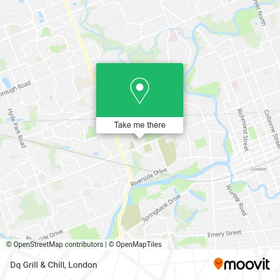 Dq Grill & Chill map