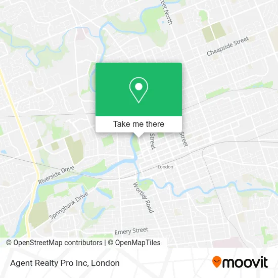 Agent Realty Pro Inc map