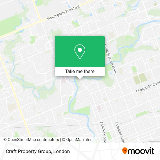 Craft Property Group map