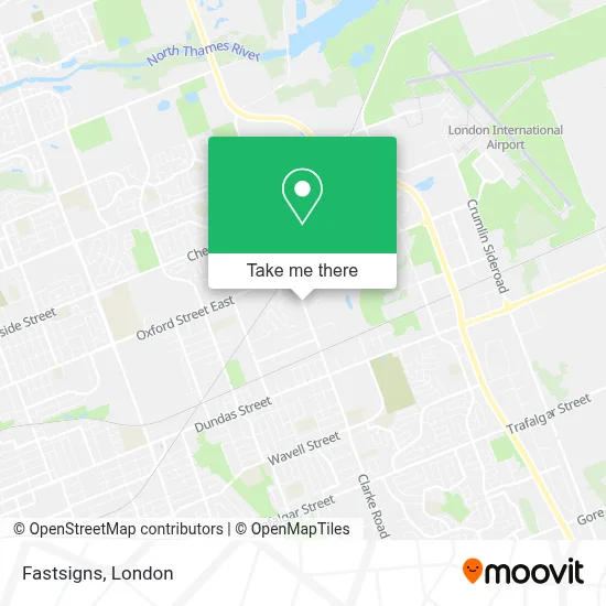 Fastsigns map