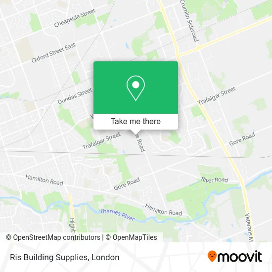 Ris Building Supplies map
