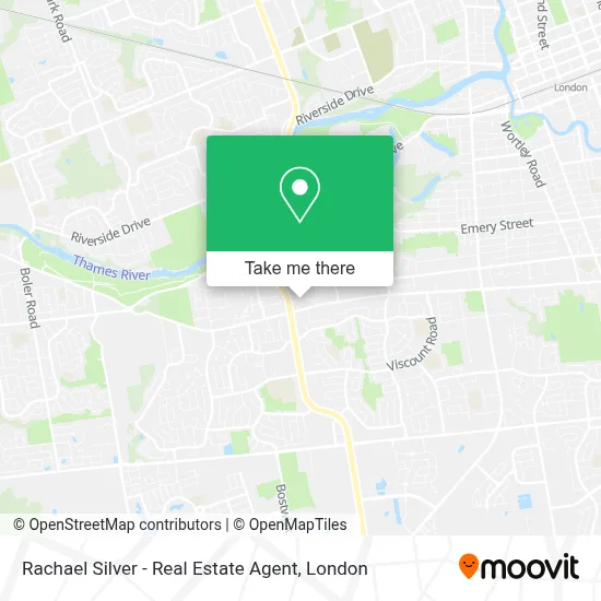 Rachael Silver - Real Estate Agent map