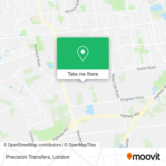 Precision Transfers map